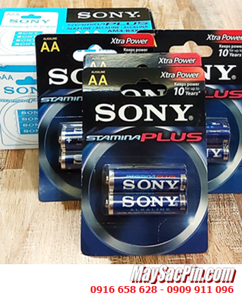 COMBO 12vỉ =24viên Pin AA 1.5v Sony Alkaline Plus LR6 AM3 Extra Power _Giá chỉ 299.000đ/Hộp